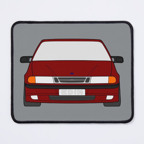 Item preview, Saab 9000 facelift burgundy color designed and sold by EdimDesign.