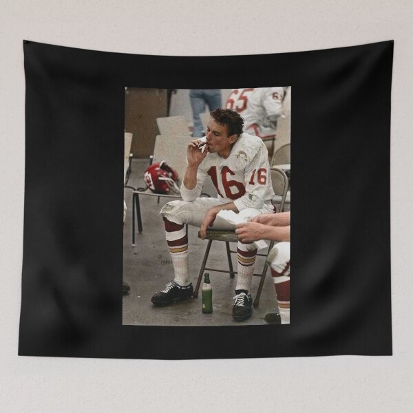 Item preview, Len Dawson Cigarette Classic Cloth Covering BesFabric For You cut designed and sold by zmekfeliut.