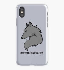 #SavetheDirewolves iPhone Case