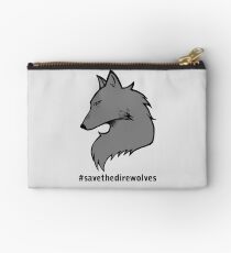 #SavetheDirewolves Studio Pouch