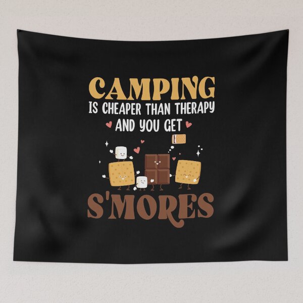 Artikelvorschau, Camping ist billiger als Therapie und Sie bekommen S'mores Family entworfen und verkauft von sasaoprattp55.