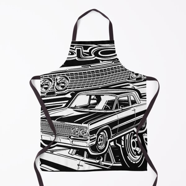 Item preview, Illustration Chevy Belair 1963 - Muscle car - USA designed and sold by SketchNinja.
