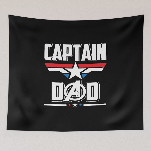 Item preview, Captain Dad Father's Day Family designed and sold by sasaoprattp55.