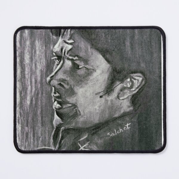 Item preview, John Sheppard in charcoal designed and sold by ArtBySalchat.