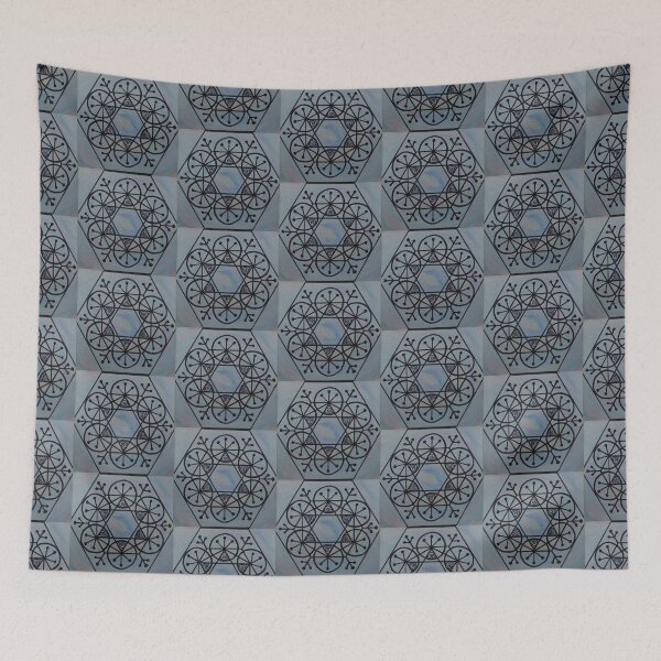 Item preview, CELEBRATE YOUR WINS MANDALA ~ SACRED GEOMETRY FOR THE SOUL~ BLUE, PURPLE designed and sold by Ann Chatfield.