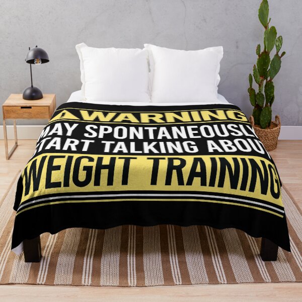 Item preview, Warning About Weight Training designed and sold by WrightTrouble.