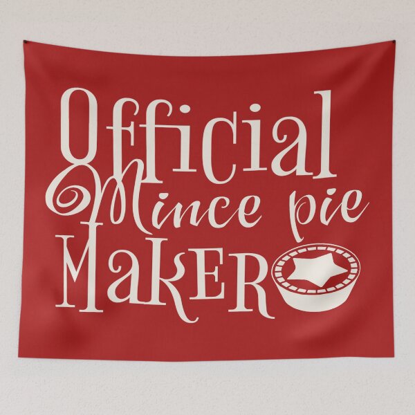 Item preview, Official Mince Pie Maker, Fun Slogan For All Mince pie Makers designed and sold by TrulyEpoque.
