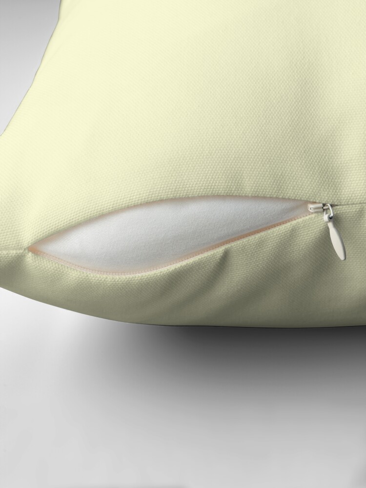 Thumbnail 2 of 4, Pillow, PLAIN LIGHT GOLDEN ROD YELLOW -100 YELLOW SHADES ON OZCUSHIONS ON ALL PRODUCTS designed and sold by ozcushions.