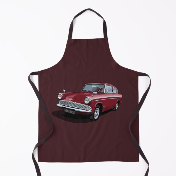 Item preview, Ford Anglia in imperial maroon designed and sold by candc-retro.