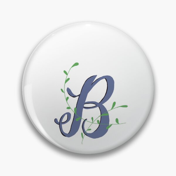 Item preview, Letter B initial monogram alphabet letter B lettering B designed and sold by Antique-Gifts.