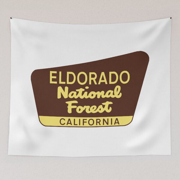 Item preview, Eldorado National Forest California Camping Yosemite Park Lake Tahoe Alpine Meadows designed and sold by DESTINATIONS DECAL.