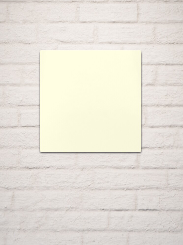 PLAIN LIGHT YELLOW, PASTEL YELLOW, YELLOW HUES Poster for Sale by  ozcushions