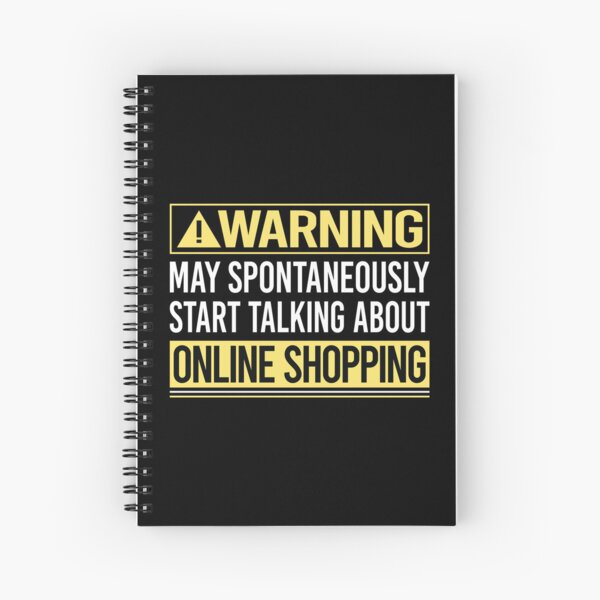 Item preview, Warning About Online Shopping Shopper designed and sold by WrightTrouble.