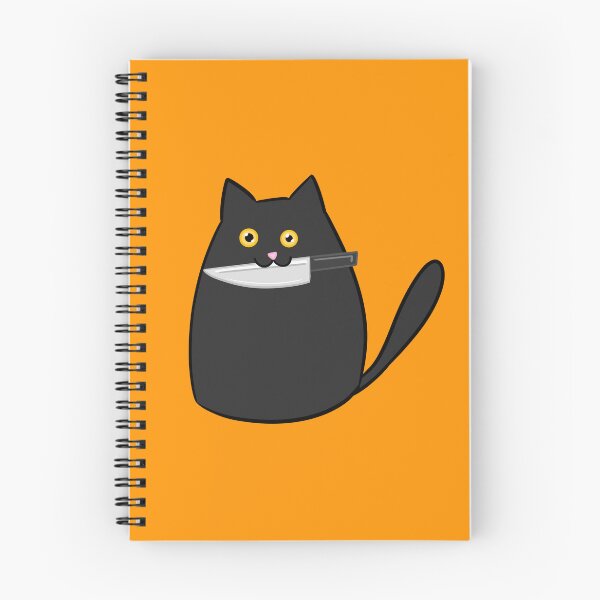 Item preview, Cat with Knife designed and sold by dannydoesarts.