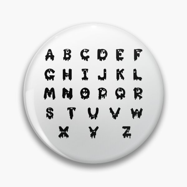 Item preview, Halloween Spooky Alphabet Sticker Set designed and sold by MonkeyBizness.