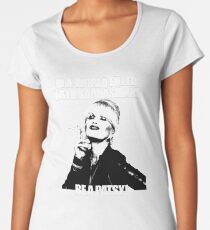 In a World Filled With Kardashians be a Patsy Women's Premium T-Shirt