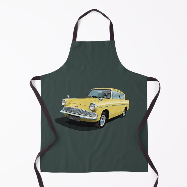 Item preview, Ford Anglia in panama yellow designed and sold by candc-retro.