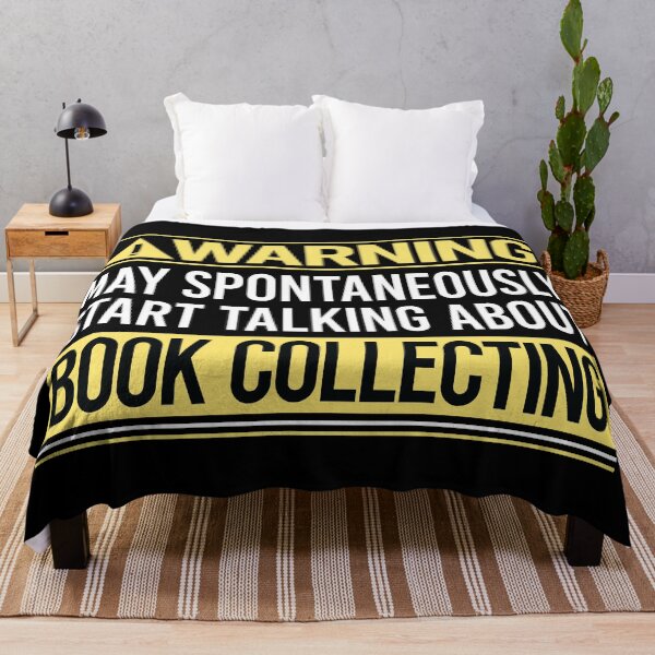 Item preview, Warning About Book Collecting Books Bibliophile designed and sold by WrightTrouble.