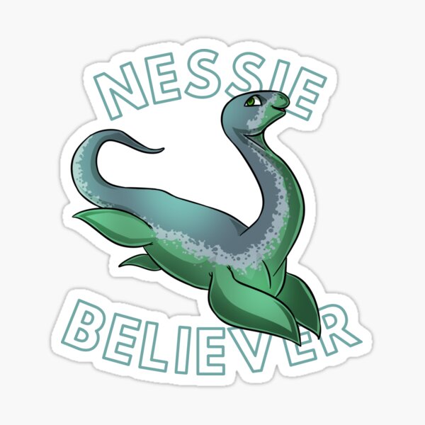 Item preview, Nessie believer cute little mythical loch ness sea monster designed and sold by portrait4you.
