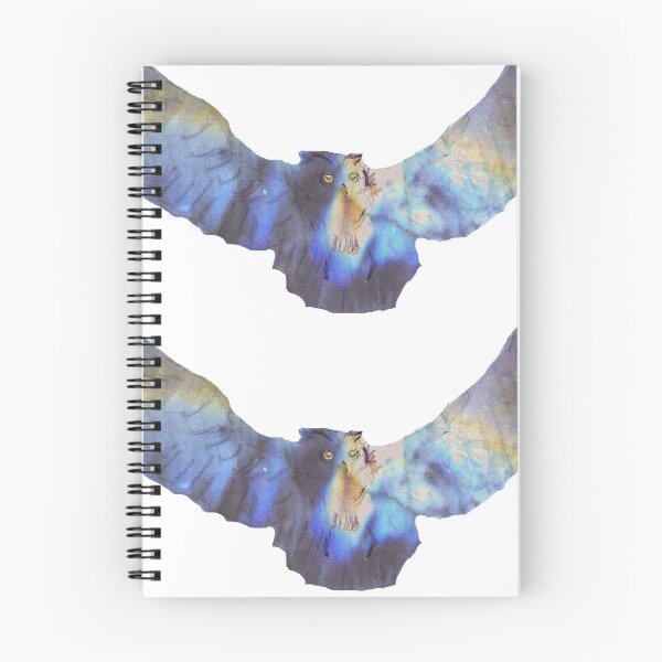 Item preview, Labradorite Owl in Flight designed and sold by Sammantha Aus.
