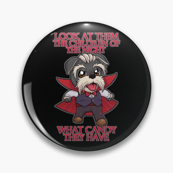 Item preview, Vampire Schnauzer Puppy | Halloween Puppy | Salt and Pepper designed and sold by Jovak.
