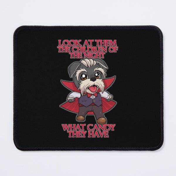 Item preview, Vampire Schnauzer Puppy | Halloween Puppy | Salt and Pepper designed and sold by Jovak.