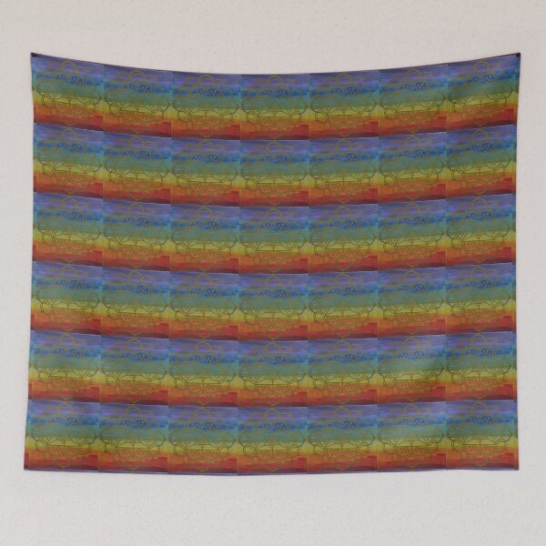 Item preview, REJUVENATION MANDALA ~ SACRED GEOMETRY FOR THE SOUL~ CHAKRA COLORS designed and sold by Ann Chatfield.