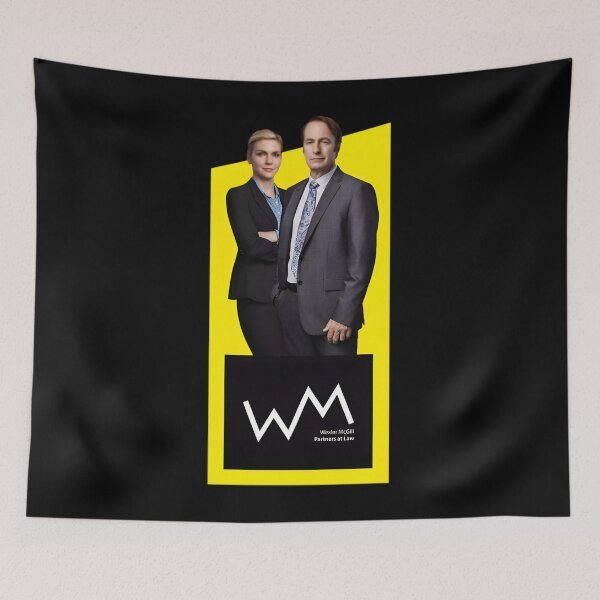 Item preview, Kim Wexler and Jimmy McGill Partners at law logo Classic  designed and sold by janjochunkio.