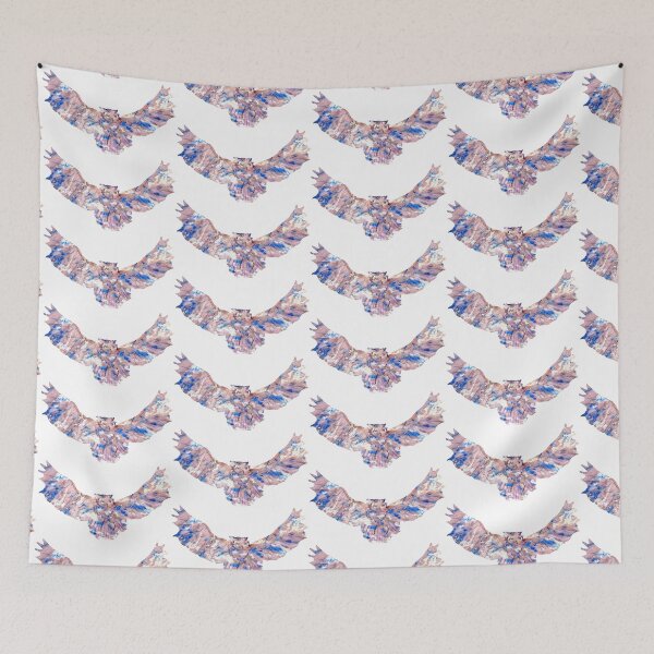 Item preview, Lazulite Owl in Flight designed and sold by Sammantha Aus.
