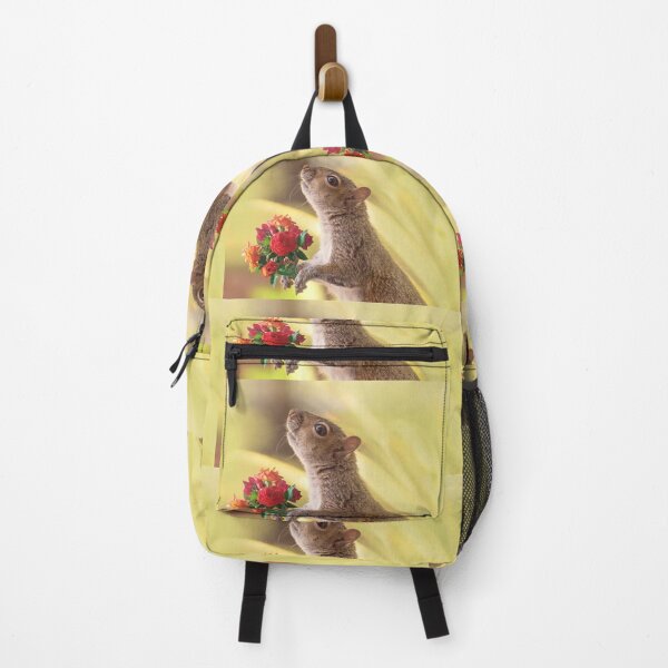 Item preview, Squirrel with roses for you designed and sold by Zina Stromberg.