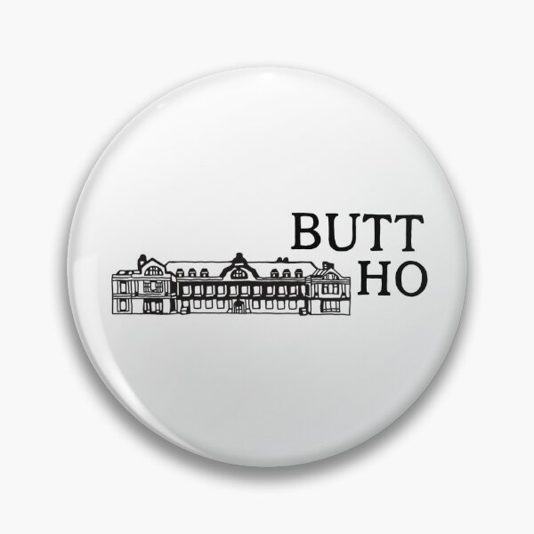 Item preview, Butt Ho Button House BBC Ghosts designed and sold by SmileyByLucy.