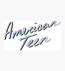 AMERICAN TEEN IRIDESCENT Photographic Print