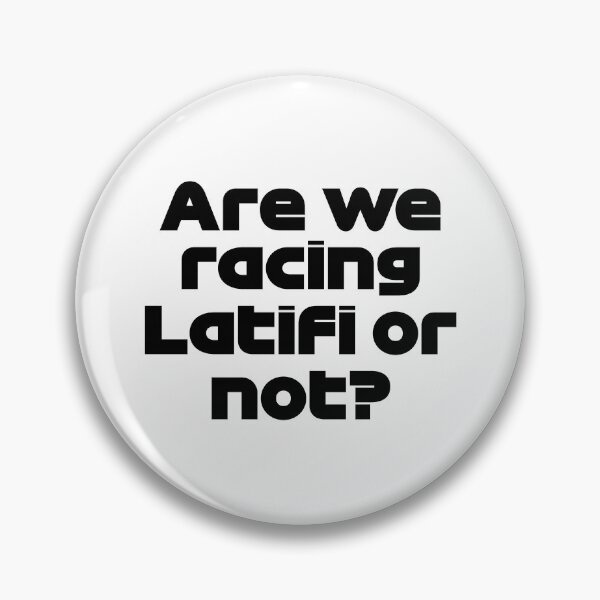 Item preview, ZHO. Are We Racing Latifi Or Not? - Best Team Radio Dutch GP 2022 (Black) designed and sold by FilipeFerreira.