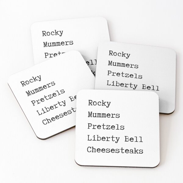 Item preview, Rocky Mummers Pretzels Liberty Bell Cheesesteaks designed and sold by Jennifer Kennedy.
