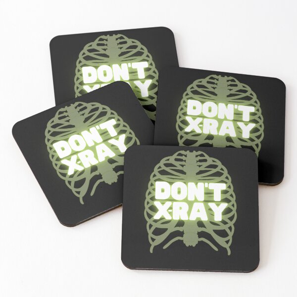 Item preview, Don't X-Ray for Halloween Skeleton Spooky Design designed and sold by TreetopStudios.