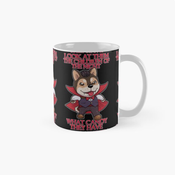 Item preview, Vampire Shiba Inu Puppy | Halloween Puppy | Sesame designed and sold by Jovak.