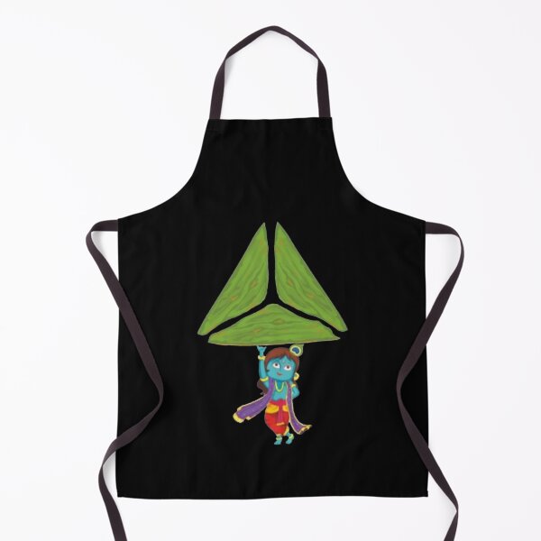 Item preview, Govardhan With Krishna designed and sold by SacredSurrealA.