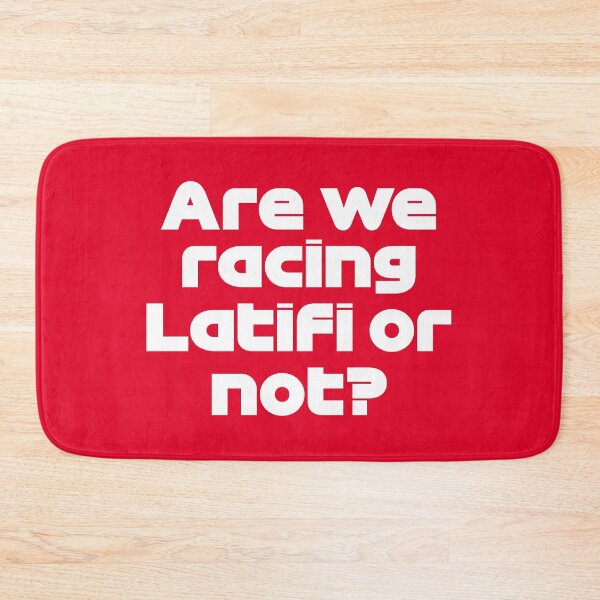 Item preview, ZHO. Are We Racing Latifi Or Not? - Best Team Radio Dutch GP 2022 (Red BG) designed and sold by FilipeFerreira.