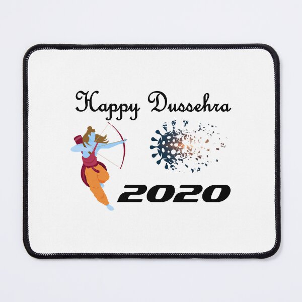 Item preview, Happy Dussehra 2020- Destroying corona virus by Shri Ram Active designed and sold by SacredSurrealA.