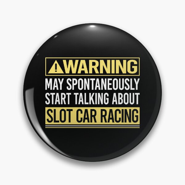 Item preview, Warning About Slot Car Racing Cars Slotcar Slotcars designed and sold by WrightTrouble.