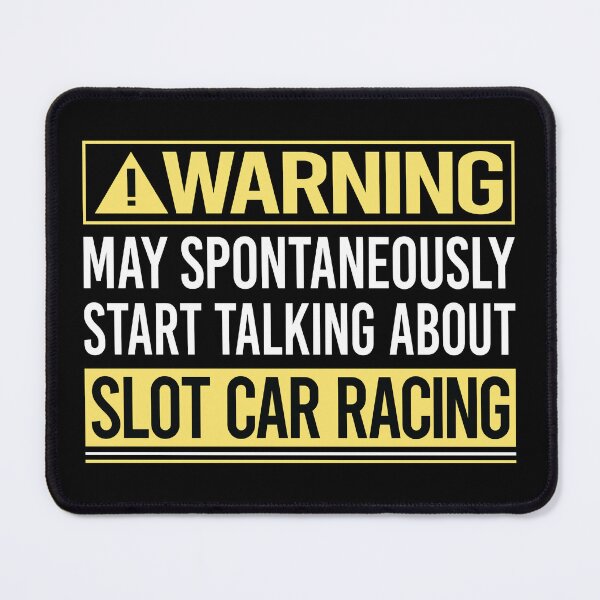 Item preview, Warning About Slot Car Racing Cars Slotcar Slotcars designed and sold by WrightTrouble.