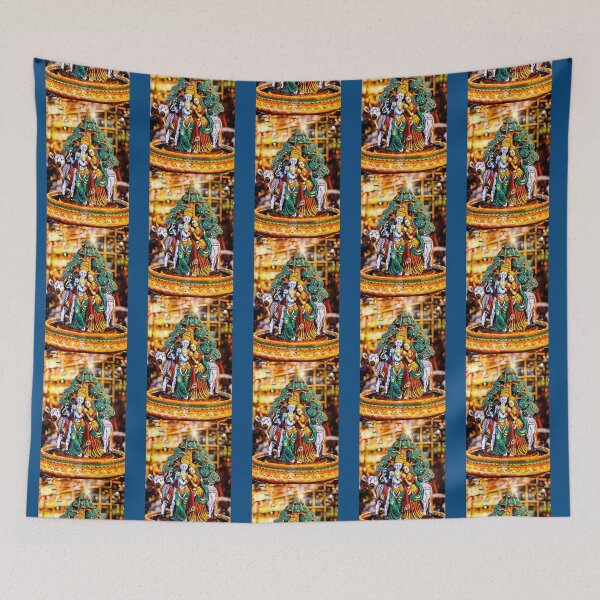 Item preview, Jai Shri Krishna designed and sold by SacredSurrealA.