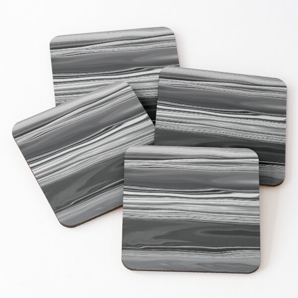 Item preview, Ocean Abstract Horizontal Stripes Beachy Vibes Beach House Décor Art 18 of 20  designed and sold by Beachy.