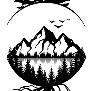 Artwork thumbnail, Tree and Roots by shellnot