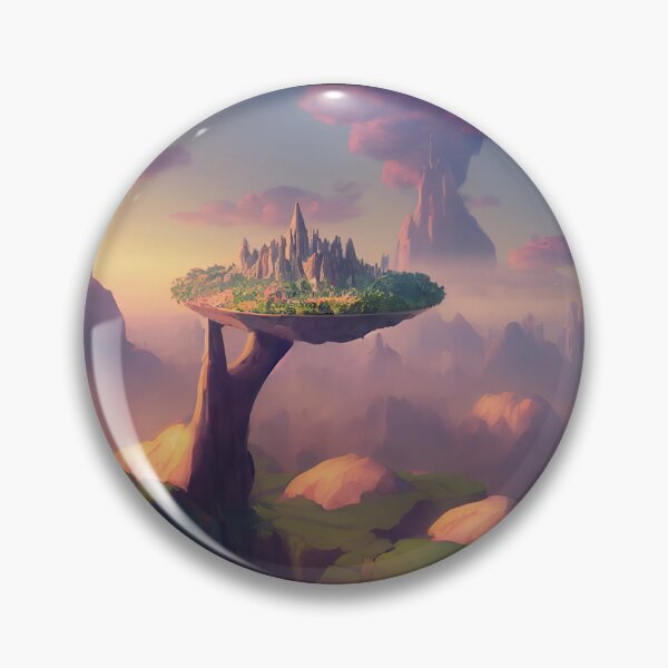 Item preview, Surreal Landscape - Living on Top of the World designed and sold by Elflena.