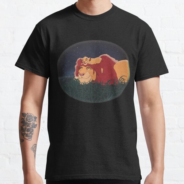 Le Roi Lion: Mufasa et Simba T-shirt classique
