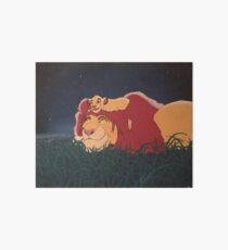 The Lion King: Mufasa and Simba Art Board