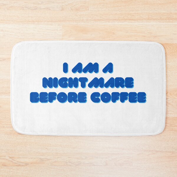 Item preview, I am a nightmare before coffee designed and sold by GamersLands.
