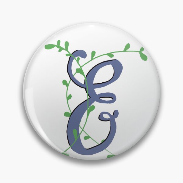 Item preview, Letter E initials monogram alphabet designed and sold by Antique-Gifts.