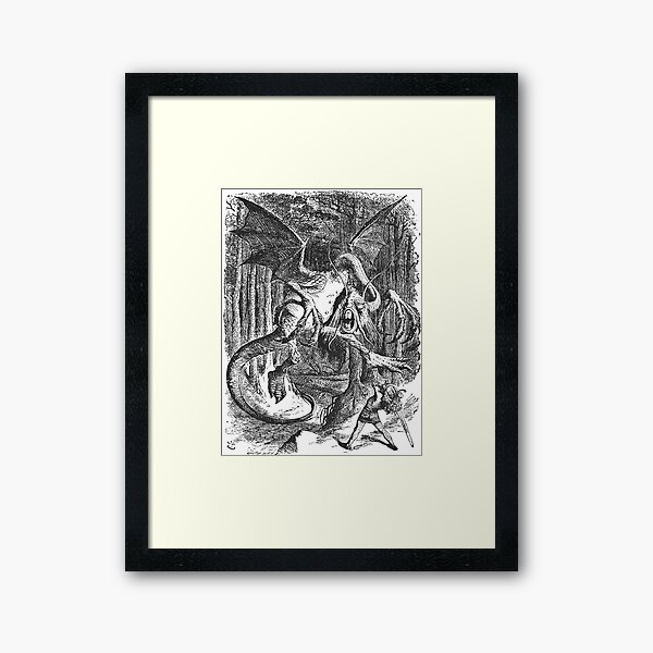 Item preview, The Jabberwocky designed and sold by LettuceLeaf.